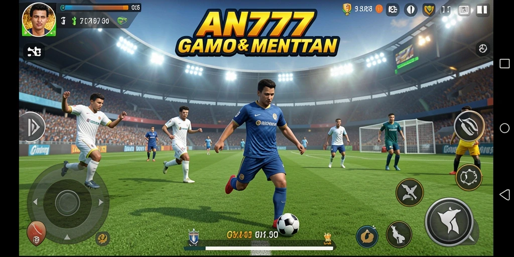 Tampilan seru dari gameplay AN777 yang mendebarkan.