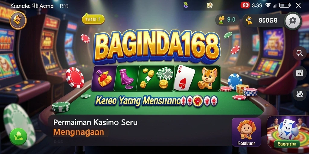 Tampilan menarik gameplay Kasino di BAGINDA168 yang penuh aksi.