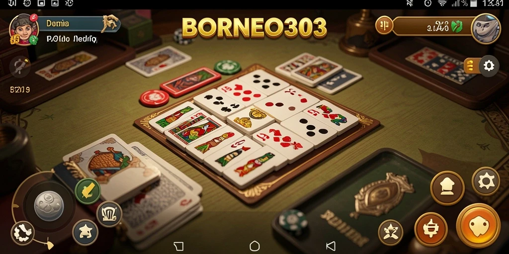 Tangkapan layar game Domino yang menampilkan gameplay menarik