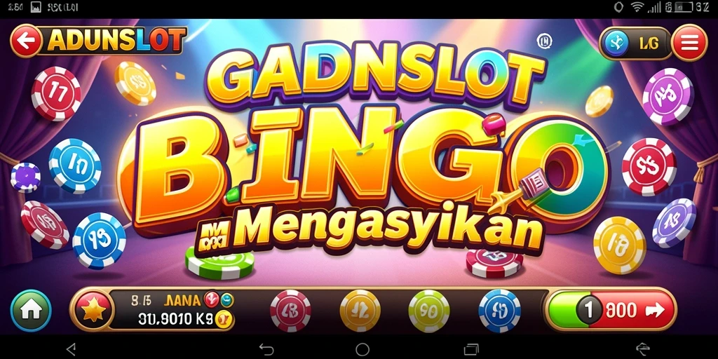 Tampilan gameplay seru GADUNSLOT saat bermain Bingo.
