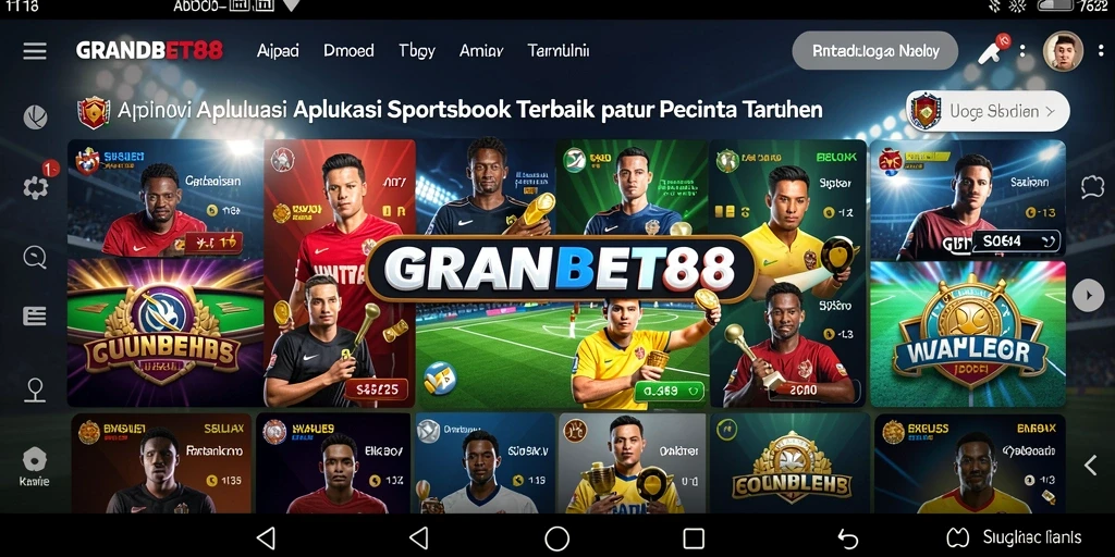 Tampilan gameplay Sportsbook yang menarik dan interaktif.