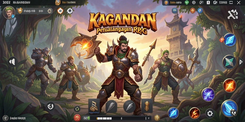 Gameplay KAGANDAN yang menantang dalam dunia RPG.