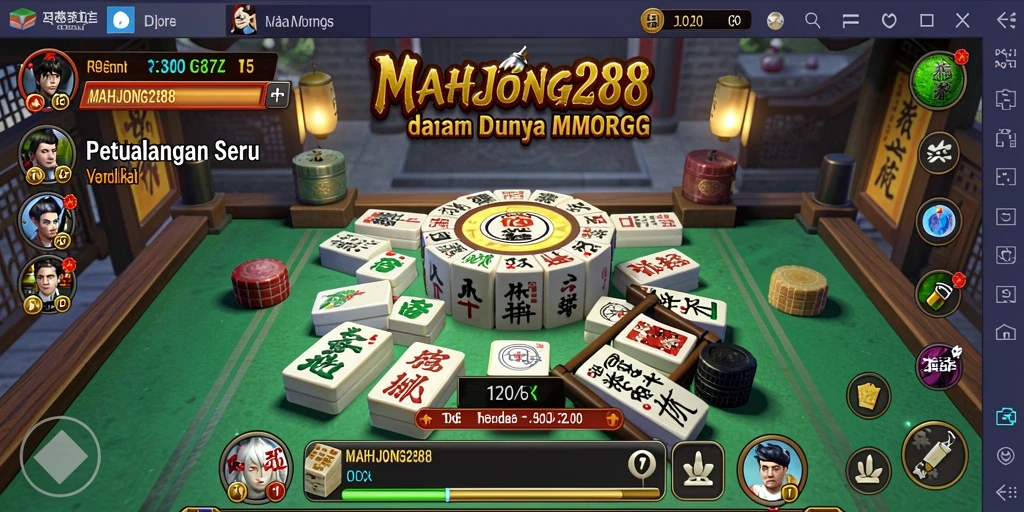 Tampak mendebarkan dari petualangan MMORPG di MAHJONG288.