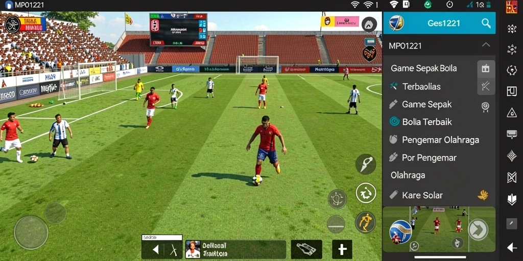 Tampilan gameplay MPO1221 yang seru dan mendebarkan.