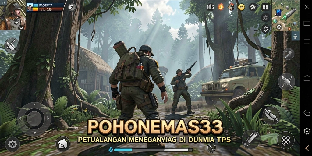 Gameplay seru di dunia POHONEMAS33 dengan aksi TPS yang mendebarkan.