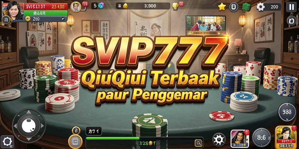 Gameplay QiuQiu yang seru dan mendebarkan di SVIP777.